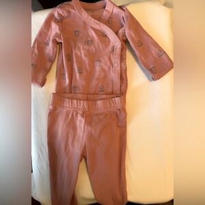 Baby girl onesie w/ pants